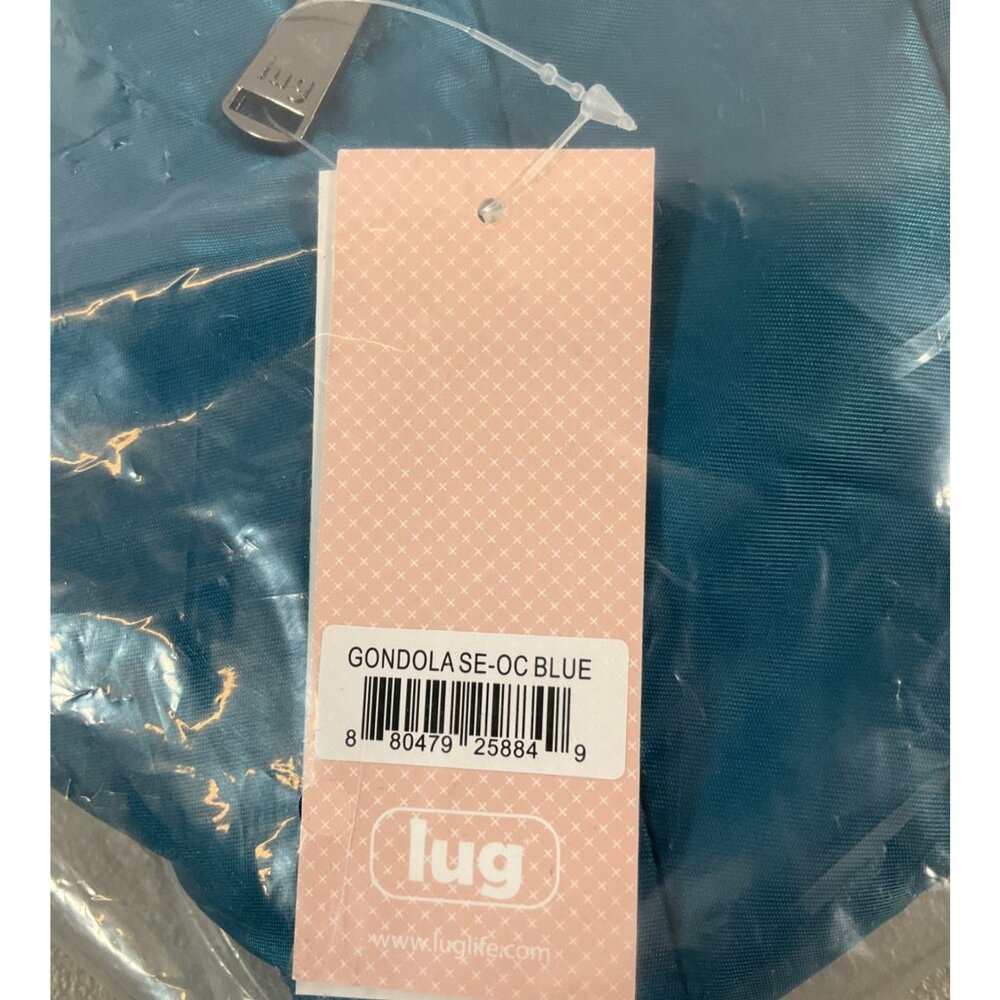 Lug Gondola SE Medium Tote Bag - Ocean Blue, Unisex, Zipper Closure, Brand New